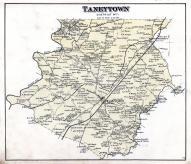 Taneytown Map, Carroll County 1877